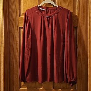 Red ls shirt. Like new XL